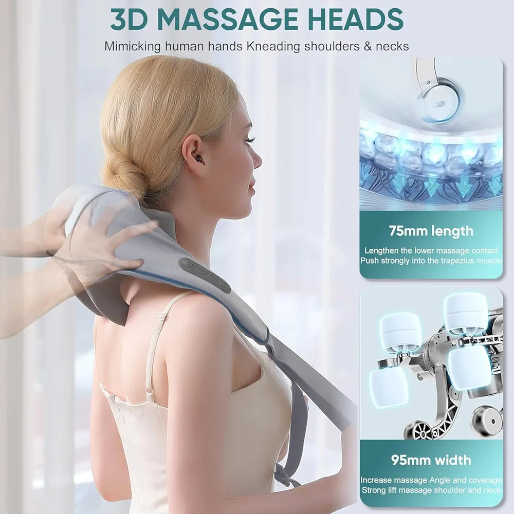 Smart Neck & Shoulder Relief Massager
